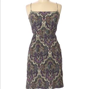 J. Crew Paisley Dress